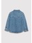 7210002-90880 Lulu Açık Mavi Jean Gömlek 3