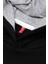 Unisex Academy Üç Iplik Kapüşonlu Önü Cepli Baskılı Sweatshirt Siyah 4