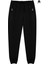 Erkek Rocco Üç Iplik Normal Kesim Cepleri Fermuarlı Lastikli Pamuk Sweat Pantolon Siyah 3