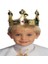 Plastik Kral Tacı Altın Renk Çocuk Boy 1