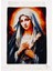 Meryem Ana Portresi Tablo Halı 50X70 cm (0.35 M²) 1