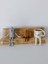 Kahve Köşesi Sevimli Biblo Seti , Kahve Çekirdeği , Kahve Kupası , Moka Pot 3'lü Coffee Set 10 x 10 cm 3