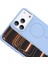 Apple iPhone 17 Pro Magsafe Şarj Özellikli Metal Kamera Çerçeveli Magfusion Silikon Kapak Kılıf 2