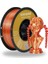 Pla Silk Çift Renk Filament Altın-Kımızı 1.75 MM 1 Kg 1