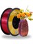 Pla Silk Üç Renk Filament Kırmızı-Altın-Mavi 1.75 MM 1 Kg 1