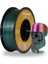 Pla Silk Çift Renk Filament Yeşil-Siyah 1.75 MM 1 Kg 1