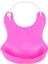 Çocuk Bebek Mama Önlüğü Dökülme Engelleyici Bükülebilir Pembe (4887) 2