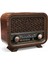 Nostaljik Ahşap Görünüm Radyo,eskitme Trend Nostalji Radyo 3