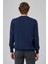 Erkek Indigo Basic Bisiklet Yaka Dynamic Fit Rahat Kesim Triko 5
