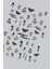 Autumn Flowers Kendinden Yapışkanlı Tırnak Sticker 5