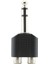 6.3 mm Stereo Erkek / 2 Rca Dişi Çevirici Jack (20 Adet) 3