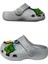 Bebek Çocuk Gri Renkli Kaydırmaz Ortopedik Sandalet Terlik 1