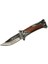 Columbia A3188-2 Geyik Desenli Outdoor Çakı 23 cm - Işlemeli Ahşap Saplı, Perçinli, Deri Kılıflı 1
