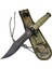 Halmak 0698 Haki Komando Bıçağı 30CM - Testere Detaylı, Oluklu, Kılıflı 1