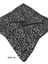 5571 Siyah Beyaz Flamlı Pamuk Eşarp 1