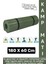 Dayanıklı Kamp Outdoor Yoga Pilates Su Geçirmez Hafif 12 mm Kalın Köpük 180 x 60 cm Askeri Haki Mat 1