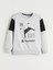 Bisiklet Yaka Playstation Baskılı Erkek Çocuk Sweatshirt (W5) 1