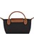 Longchamp Le Plıage Orıgınal Pouch Wıth Handle Black Xs 4