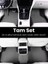 SEAT-LEON-5F-(2013-2020) Için Eva Iç Paspas Takımı (Metal Topukluk Hariç) 2