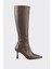 Kahve Kadın Günlük Çizme 1