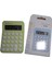 Fıstık Yeşili 8 Hane Mini Masaüstü Hesap Makinesi 2