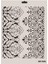 Rich Dantel Seri DN-906 Stencil 35X25 cm 1