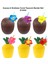 Ananas &amp; Hindistan Cevizi Tasarımlı Pipetli Bardak Seti (6 Adet) 1