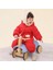Bebek Fermuarlı Kozmonot Tulum Kırmızı 100 Beden 5