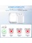 Apple Airpods 1/2. Nesil ile Uyumlu Kılıf Kristal Silikon Şeffaf Case 2