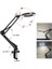 Kıskaçlı 6 Inch Youtuber LED Işıklı Halka Telefon Tutuculu Yüksekliği ve Açısı Ayarlanabilir 6 Inch 16 cm Selfie Yayıncı Makyaj Işığı Masa Kenarına Monte Edilebilir NRT-10178 (NRT-10178) 2