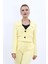 Gömlek Yaka Kısa Ceket-Sarı 2
