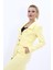 Gömlek Yaka Kısa Ceket-Sarı 3
