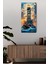 Temperli Cam Tablo Saat – Deniz Feneri ve Gün Batımı Manzaralı 30X60CM Uv Baskı – CUSD008 2