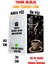 Temperli Cam Tablo Saat – Kahve ve Müzik Temalı 30X60 cm Uv Baskı – CUSD041 7