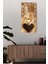 Kalpli Latte Kahve Temalı Temperli Cam Tablo Saat – 30×60 Cm– Uv Baskı– CUSD139 2