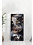 Temperli Cam Tablo Saat – 30X60 cm Ebatında Uv Baskı – CUSD011 3