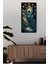 Uv Baskı Mdf Tablo Saat – Tavuskuşu Tüyü Desenli, 30X60 Cm– USD231 2