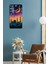 Hilal ve Mescit Siluetli Temperli Cam Tablo Saat – 30X60 cm Hd Uv Baskı– CUSD172 4