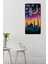 Hilal ve Mescit Siluetli Temperli Cam Tablo Saat – 30X60 cm Hd Uv Baskı– CUSD172 5