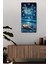 Deniz ve Kabuk Temalı Temperli Cam Duvar Saati – 30X60 cm Hd Uv Baskı– CUSD054 2