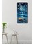 Deniz ve Kabuk Temalı Temperli Cam Duvar Saati – 30X60 cm Hd Uv Baskı– CUSD054 5