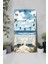 Temperli Cam Tablo Saat – 30X60 cm Uv Baskı – CUSD012 6