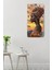Temperli Cam Tablo Saat – Afrika Gün Batımı Temalı Portre Tasarımı (30×60 Cm)– Uv Baskı– CUSD125 5