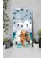 Sevimli Kedi Figürlü Temperli Cam Duvar Saati – 30X60 cm Uv Baskı– CUSD051 6