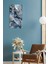 Lacivert Gri Mermer Desenli Temperli Cam Tablo Saat – 30×60 Cm– Uv Baskı– CUSD149 4