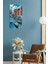 Temperli Cam Tablo Saat – Akdeniz Manzaralı 30X60CM Uv Baskı – USD003 4