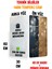Temperli Cam Tablo Saat – Lacivert & Gold Soyut Doku Tasarımı (30×60 Cm)– Uv Baskı– CUSD129 7