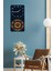 Uv Baskı Mdf Tablo Saat – 30X60 cm | Dekoratif Mandala Desenli– USD230 4