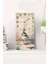 Temperli Cam Tablo Saat – Deniz Temalı Kuş Desenli 30X60CM Uv Baskı – CUSD002 1