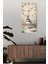 Temperli Cam Tablo Saat – Deniz Temalı Kuş Desenli 30X60CM Uv Baskı – CUSD002 2